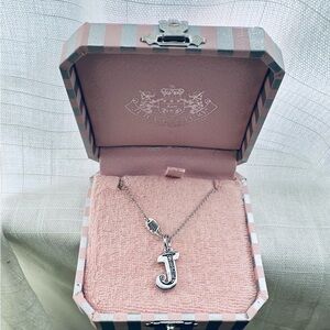 Juicy Couture ALPHABET INITIAL necklace